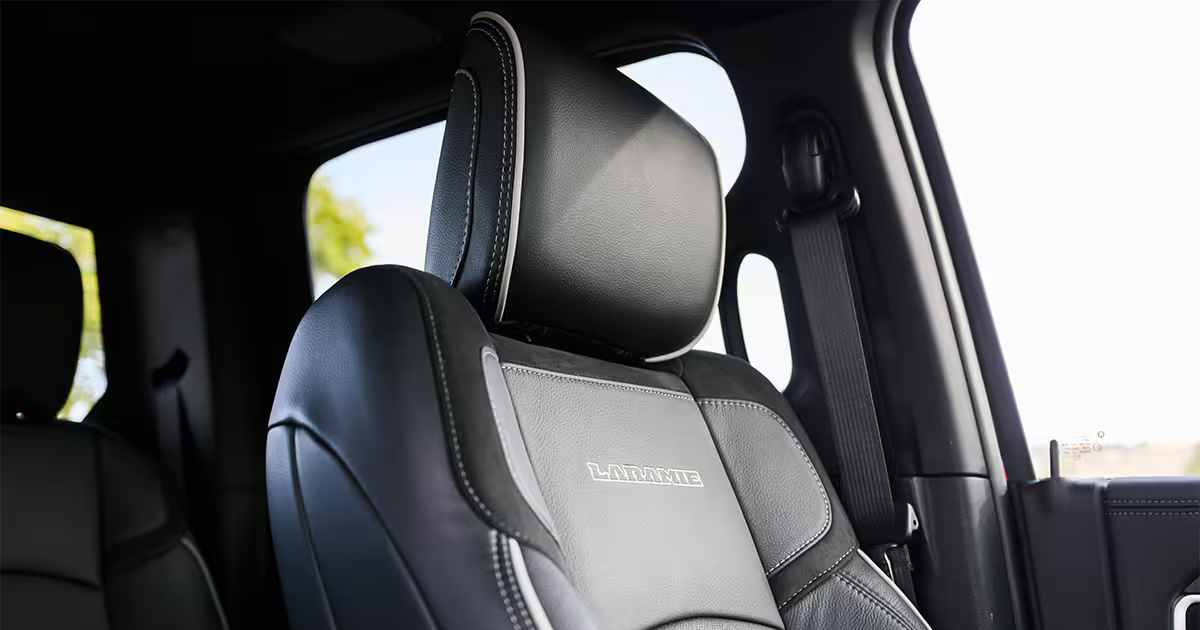 Driver seat in 2026 Ram 2500 Laramie