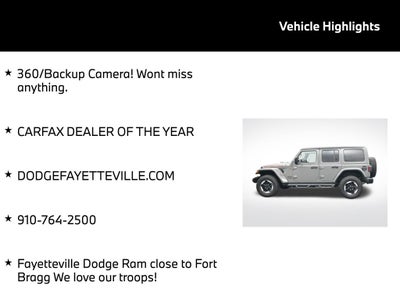 2022 Jeep Wrangler Rubicon 4x4