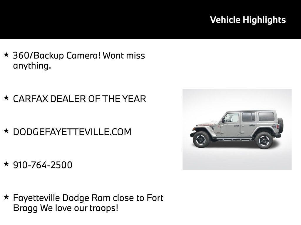 2022 Jeep Wrangler Rubicon 4x4