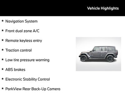 2022 Jeep Wrangler Unlimited Sahara 4x4