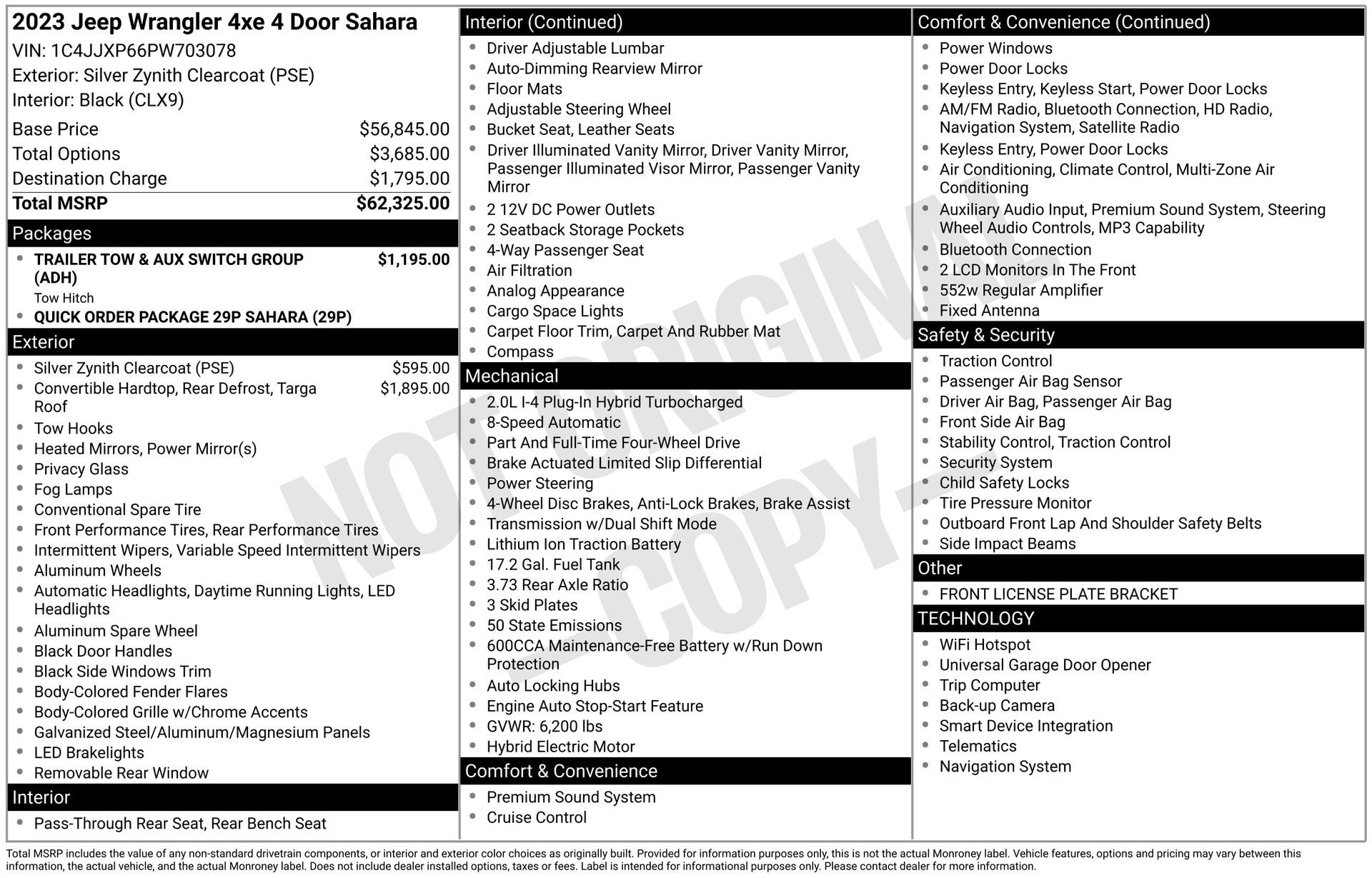 2023 Jeep Wrangler Sahara 4xe