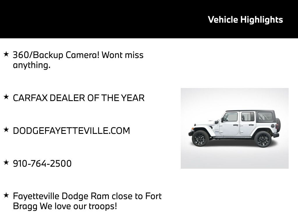 2023 Jeep Wrangler Sahara 4xe