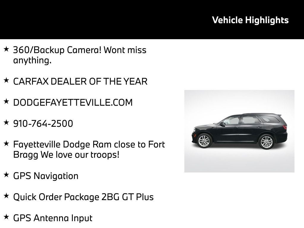 2024 Dodge Durango GT Plus RWD