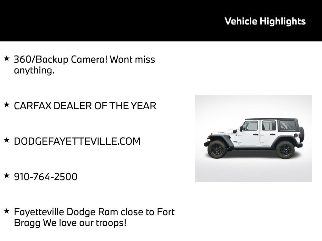 2025 Jeep Wrangler Willys 4xe