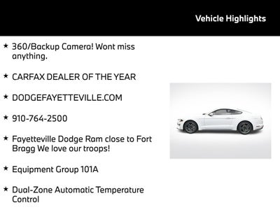 2021 Ford Mustang EcoBoost Fastback