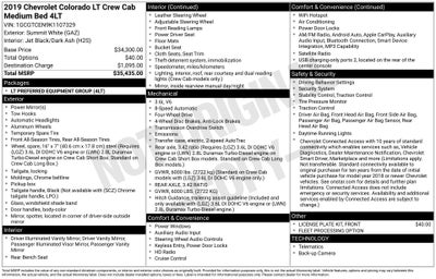 2019 Chevrolet Colorado LT