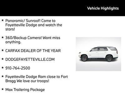 2021 Chevrolet Tahoe 4WD Z71