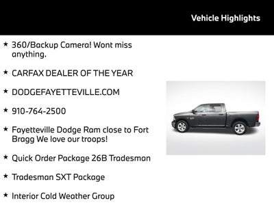 2023 RAM 1500 Classic Tradesman Crew Cab 4x4 5'7' Box