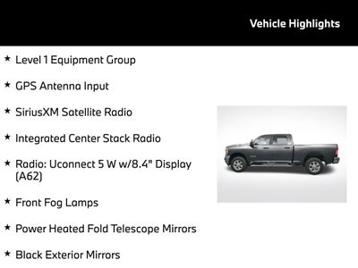 2024 RAM 2500 Big Horn Crew Cab 4x4 6'4' Box