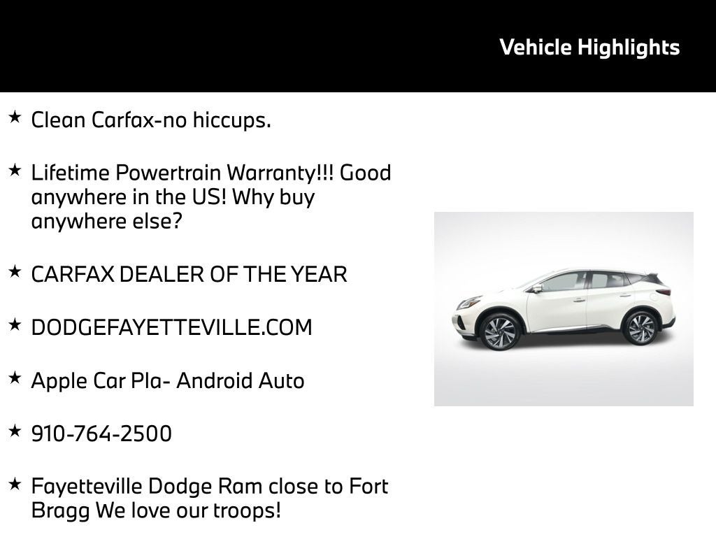 2024 Nissan Murano SL FWD