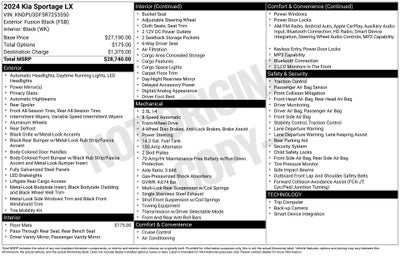 2024 Kia Sportage LX