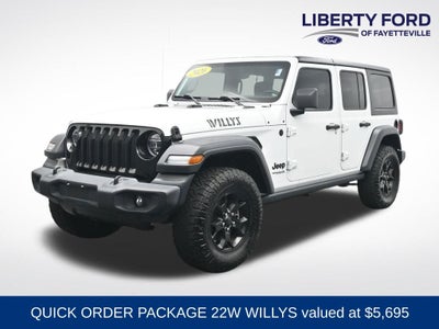 2020 Jeep Wrangler Unlimited Willys