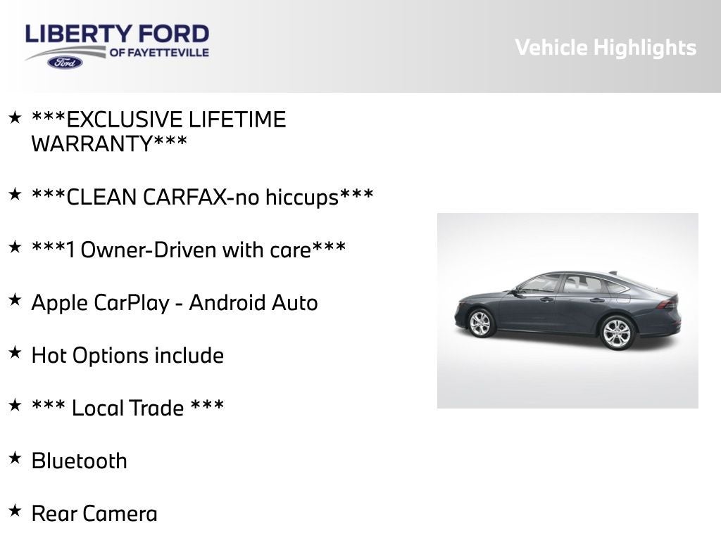 2025 Honda Accord LX