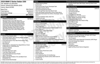 2020 BMW 3 Series 330i