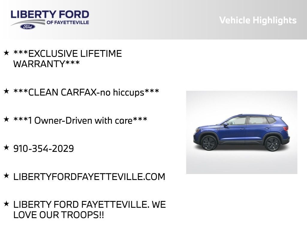 2022 Volkswagen Taos 1.5T SE