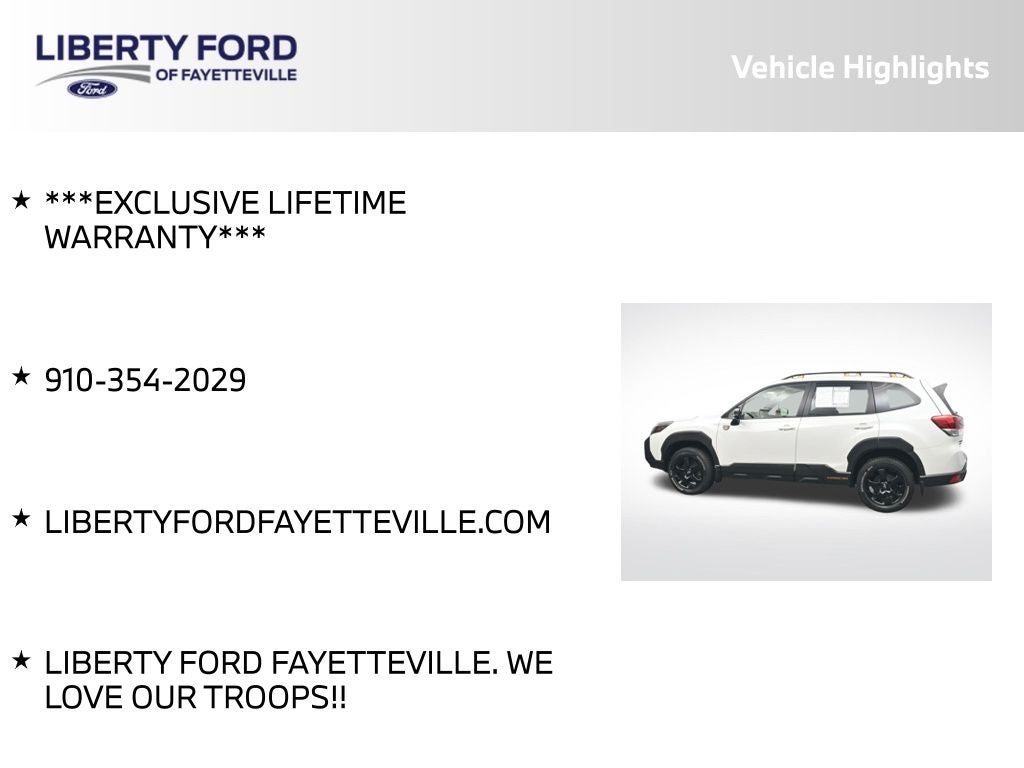 2022 Subaru Forester Wilderness