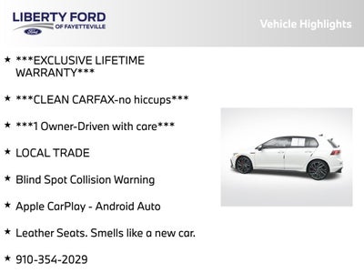 2023 Volkswagen Golf GTI Autobahn