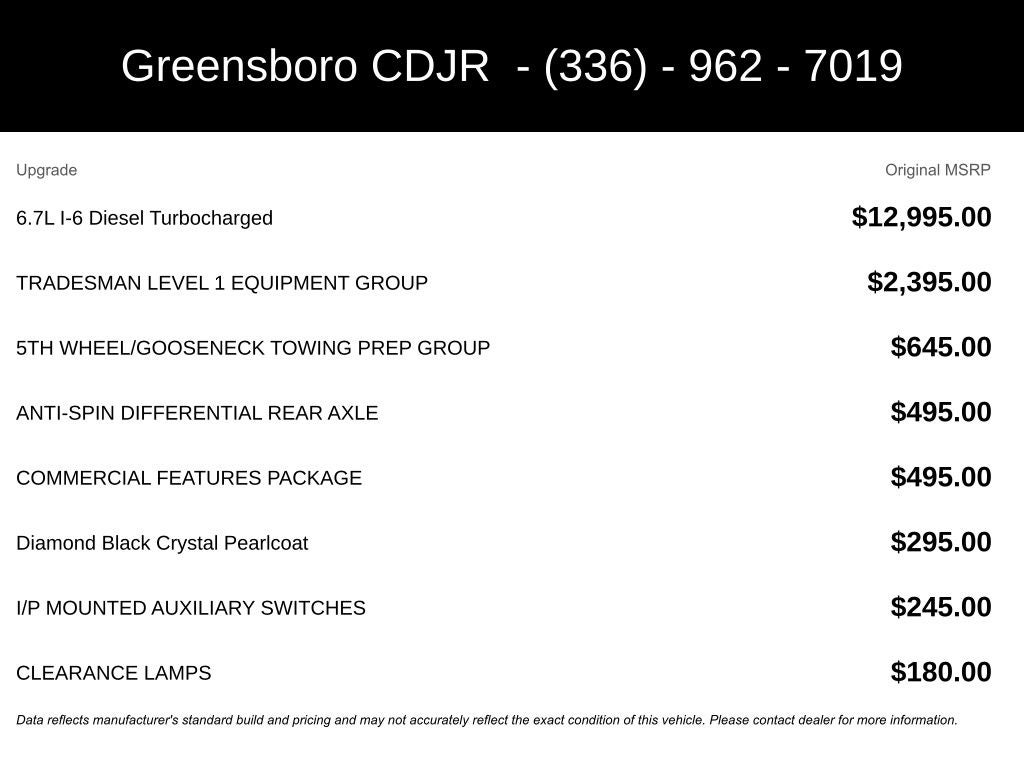 2026 RAM 2500 Tradesman