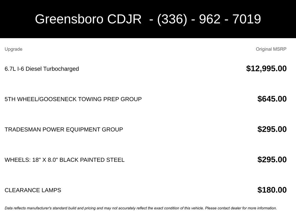 2026 RAM 2500 Tradesman