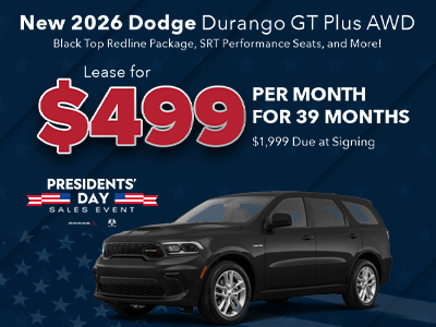 New 2026 Dodge Durango GT Plus AWD